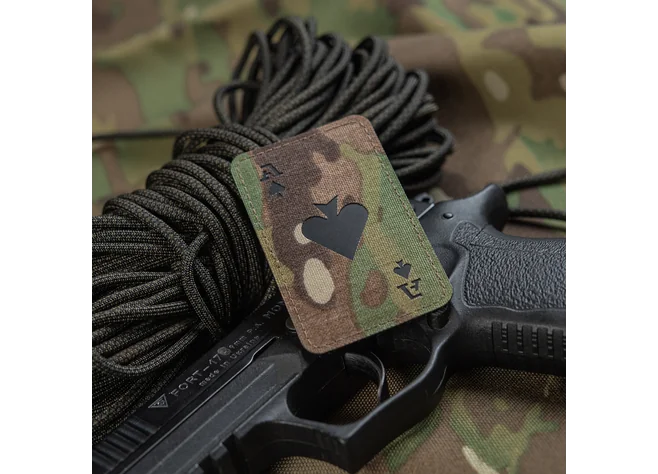 Нашивка M-Tac Ace of Spades Laser Cut Multicam/Black Фото 2